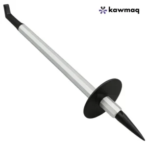 Acuñador octogonal fabricado en duraluminio para trabajos de sostenimiento en minería. KAwmaq